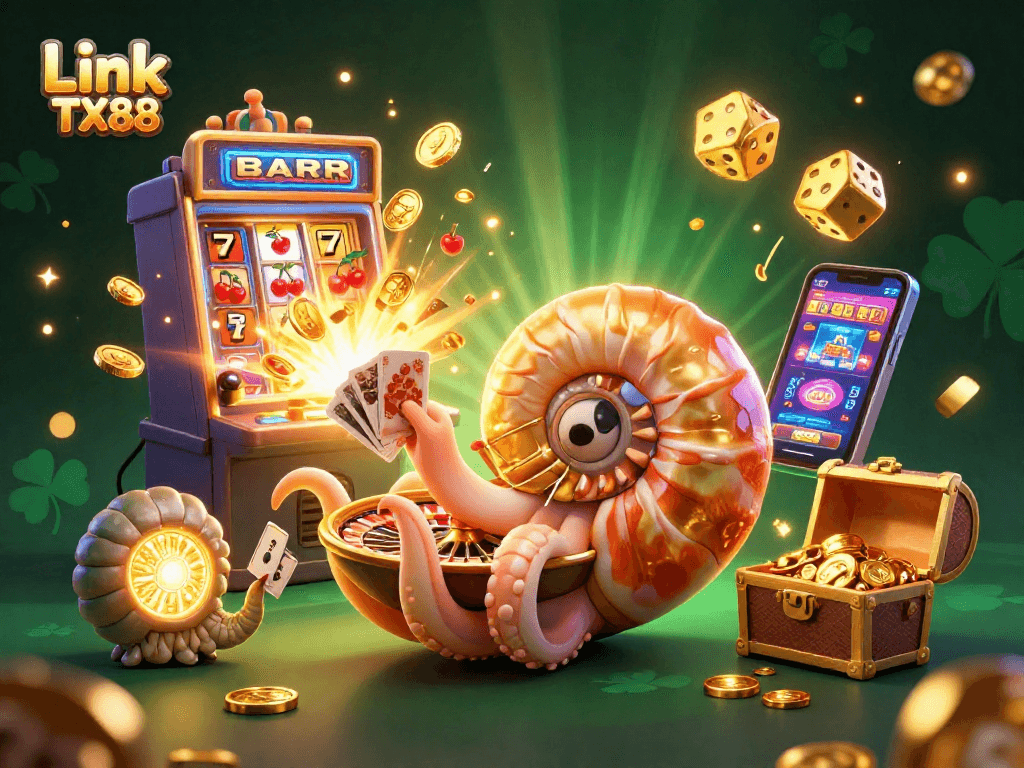 Experience the thrill at Link TX88 with the ancient giant nautilus roulette and dynamic casino elements.