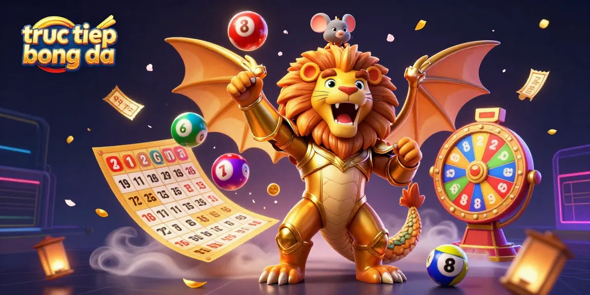 Watch truc tiep bong da live with dynamic lottery balls and vibrant gaming elements.